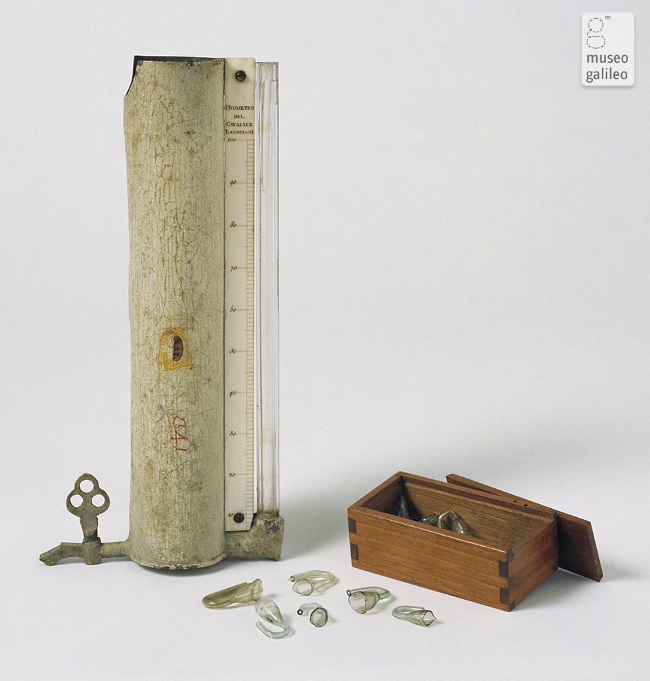 Pluviometro di Marsilio Landriani. © Istituto e Museo di Storia della Scienza.